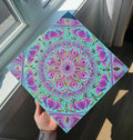 Mandala losange. Afficher au centre holistique l'Harmonie.