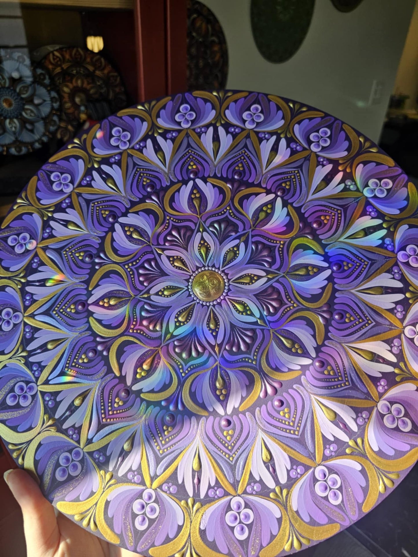 Mandala 14'' - Violet