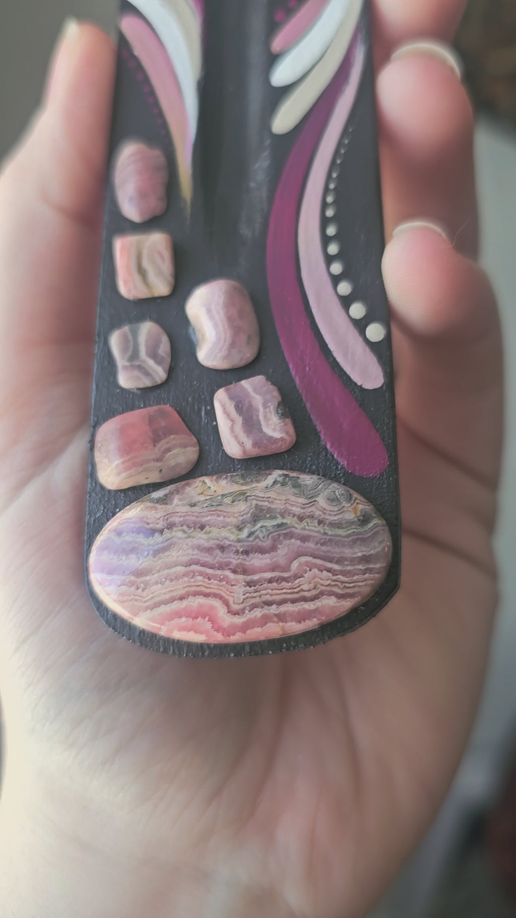 Encensoir avec rhodocrosite 💕✨